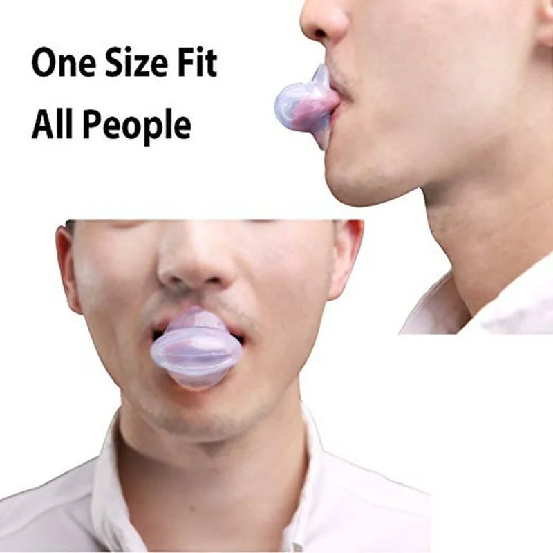 Anti Snore Mouthpiece Tongue Retainer Sleep Aid For Snoring Relief