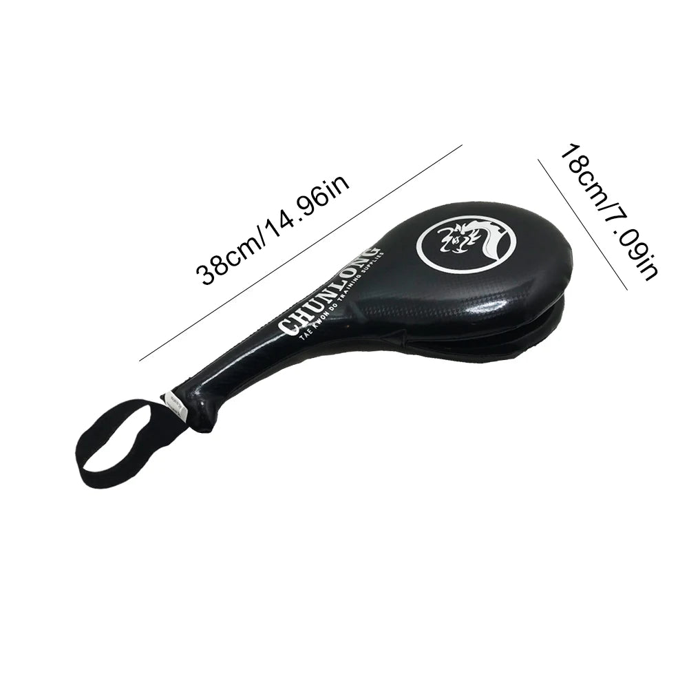 PU Leather Curved Boxing Hand Target For Martial Arts Training