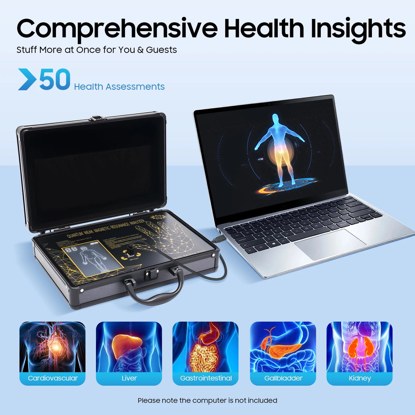 Bymaocar Hand Diagnostic Tester Health Analysis Device