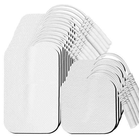 SANPKON Tens Muscle EMS Electrodes Patches for Body Therapy