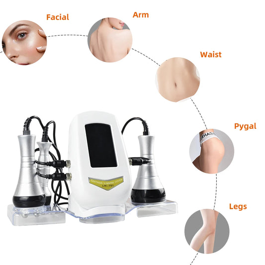 Missheart 3in1 Slimming Massage Cavitation Machine Facial Body Tightening