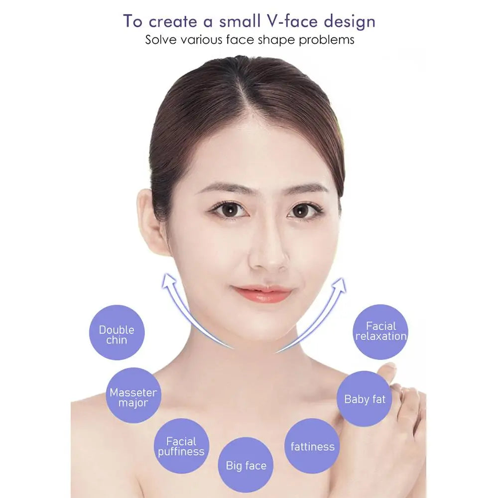 Reusable Adjustable Night Facial Wrap for Sleep Comfort and Contouring