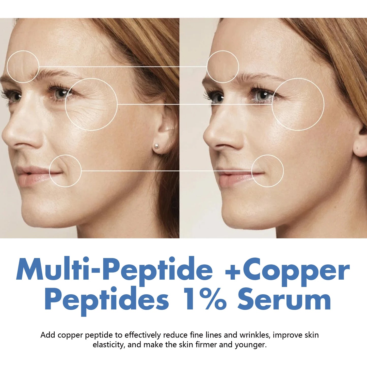 Hoygi Copper Peptide Serum for Wrinkle Reduction and Pore Shrink