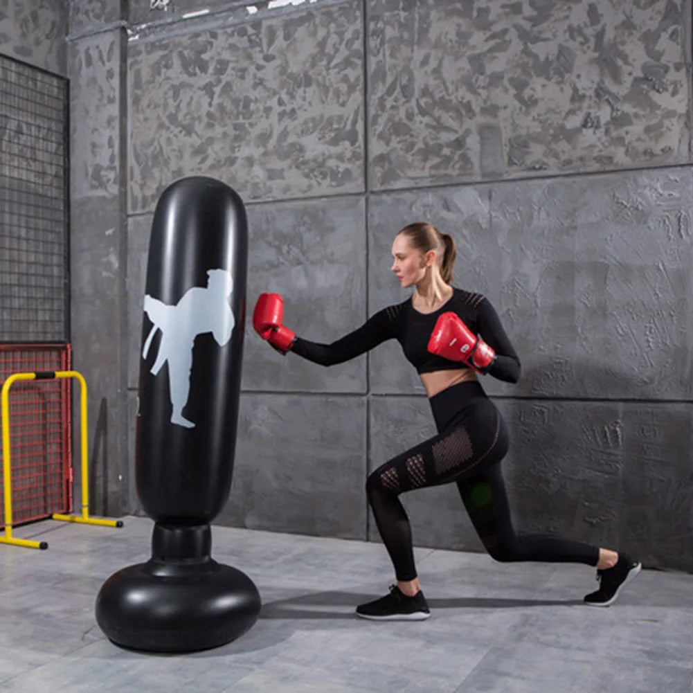 Inflatable Boxing Bag For Kids And Adults Training And Fitness