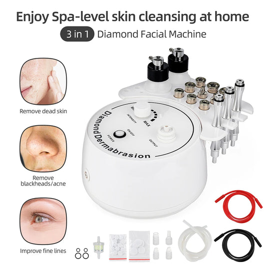 Foreverlily Diamond Microdermabrasion Machine Water Spray Exfoliation