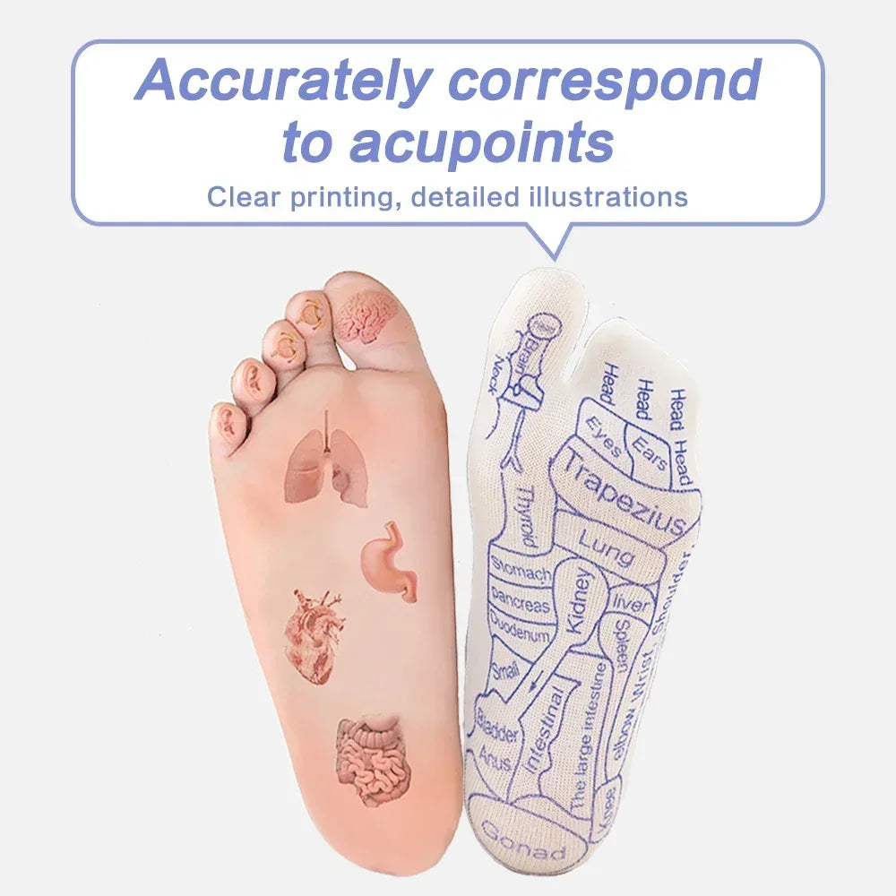 Acupressure Foot Socks For Massage Reflexology And Physiotherapy