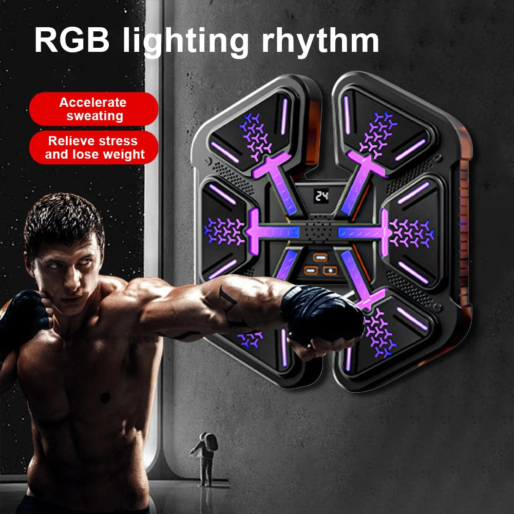 Smart Music Boxing Wall Target Trainer For Home Fitness