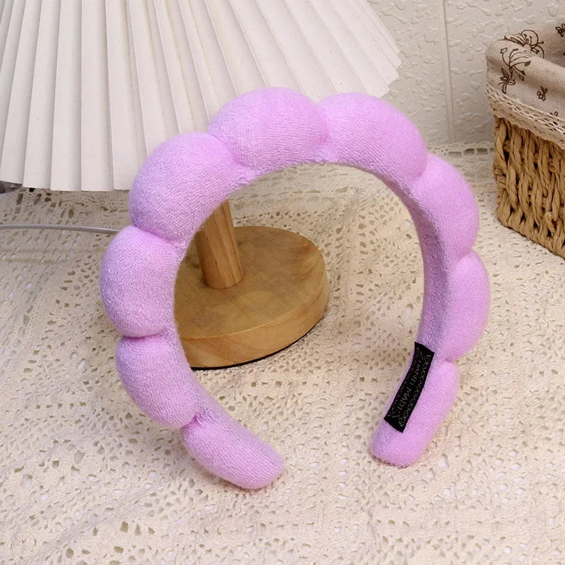 Sponge Headband Hair Accessory for Face Washing and Makeup Removal