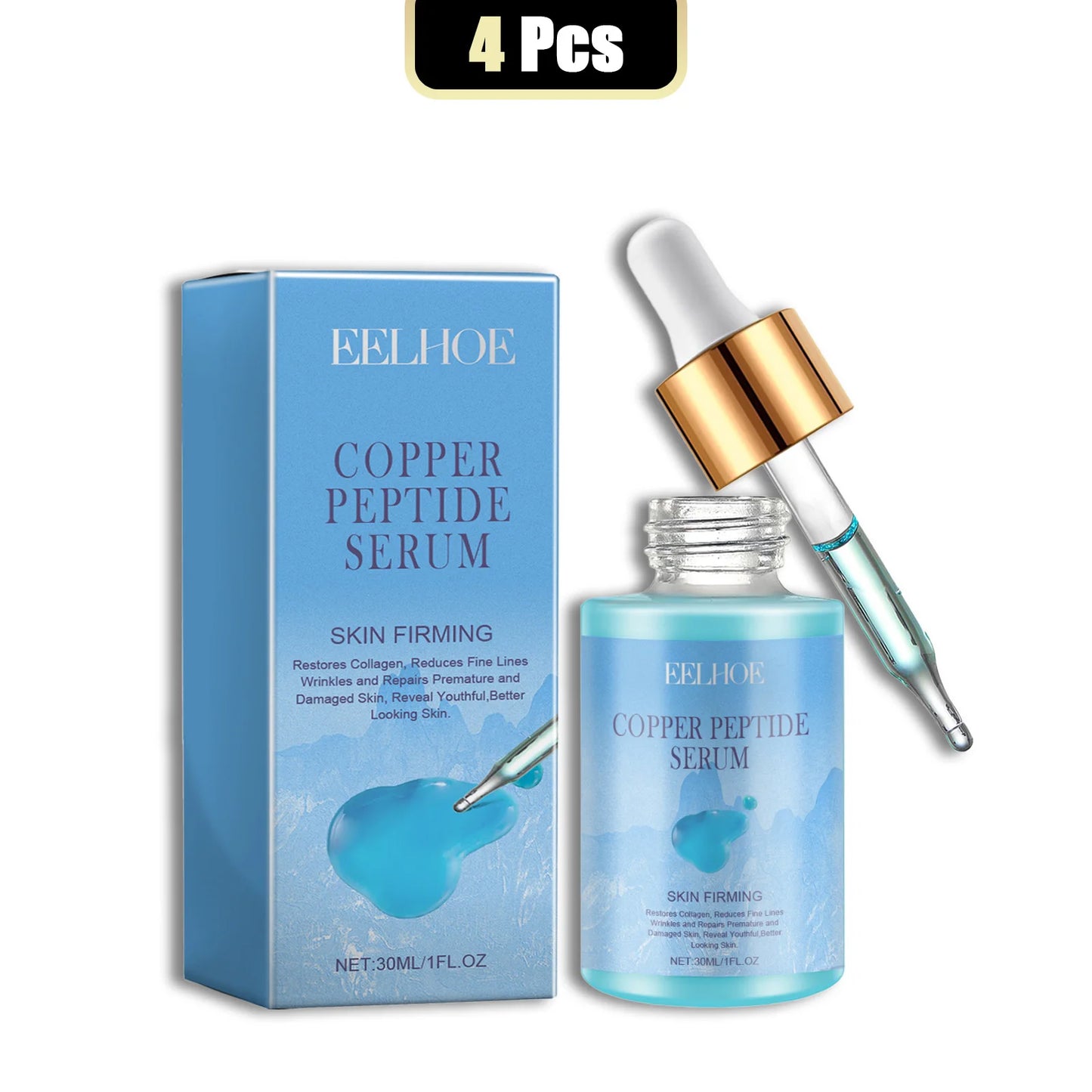Eelhoe Copper Peptide Facial Serum for Firming Anti Aging