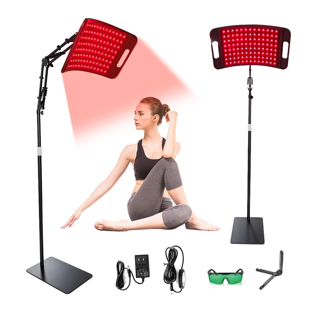 Near Infrared Light Therapy Panel 660nm 850nm Adjustable Stand