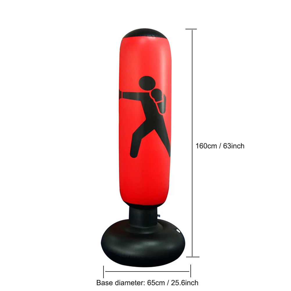 Inflatable Boxing Bag For Kids And Adults Training And Fitness