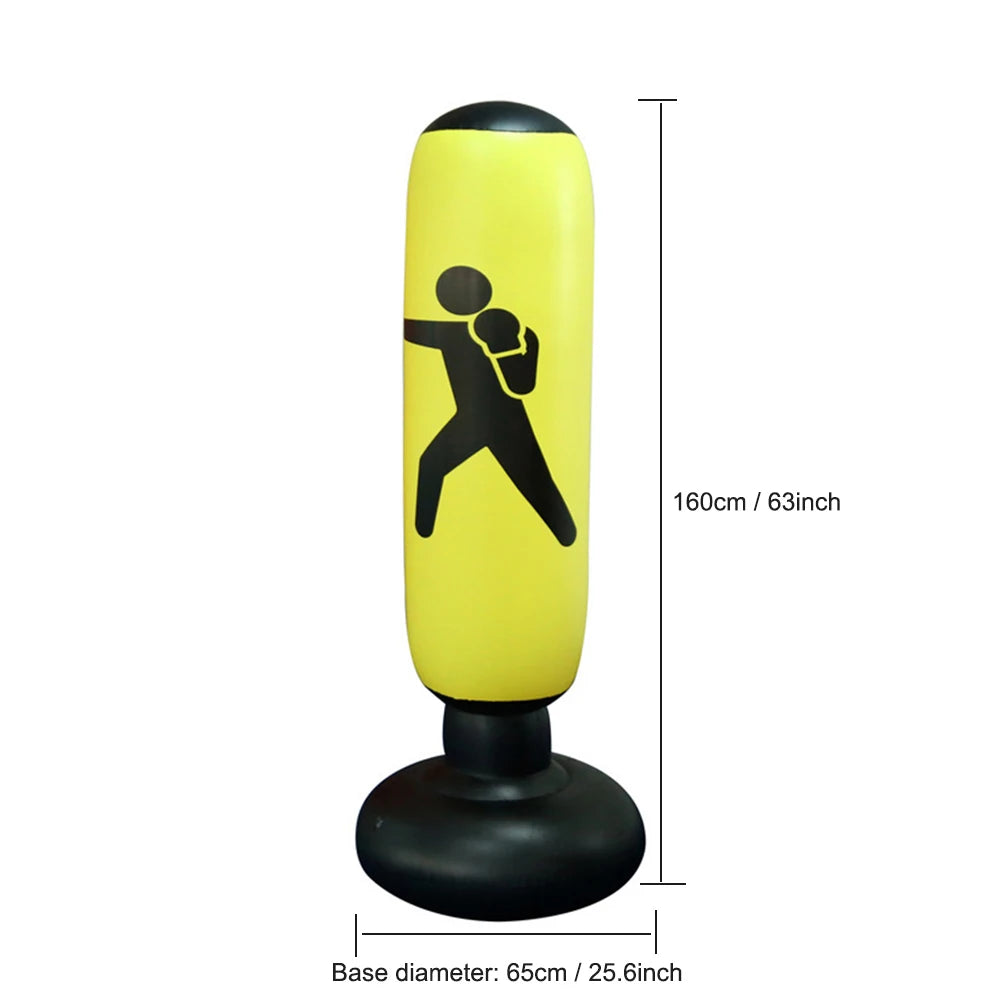 Inflatable Boxing Bag For Kids And Adults Training And Fitness