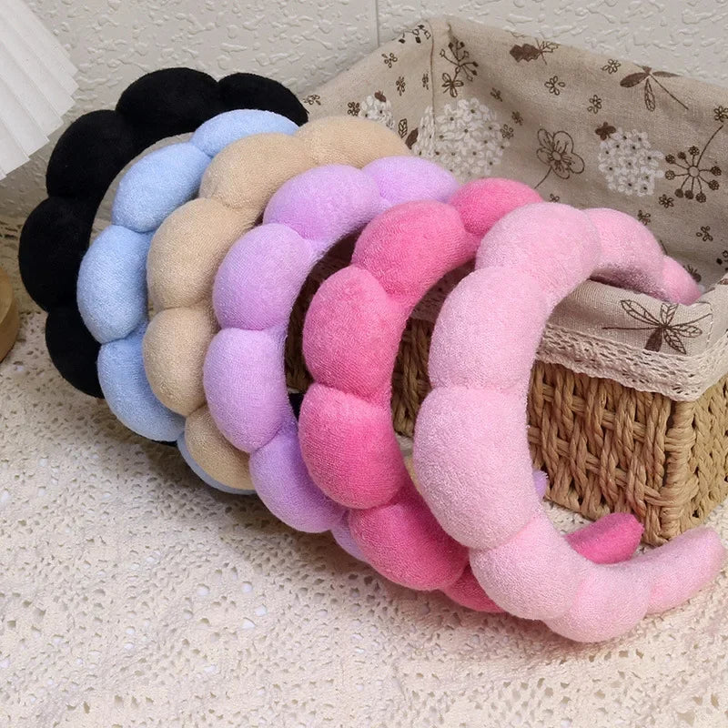 Sponge Headband Hair Accessory for Face Washing and Makeup Removal