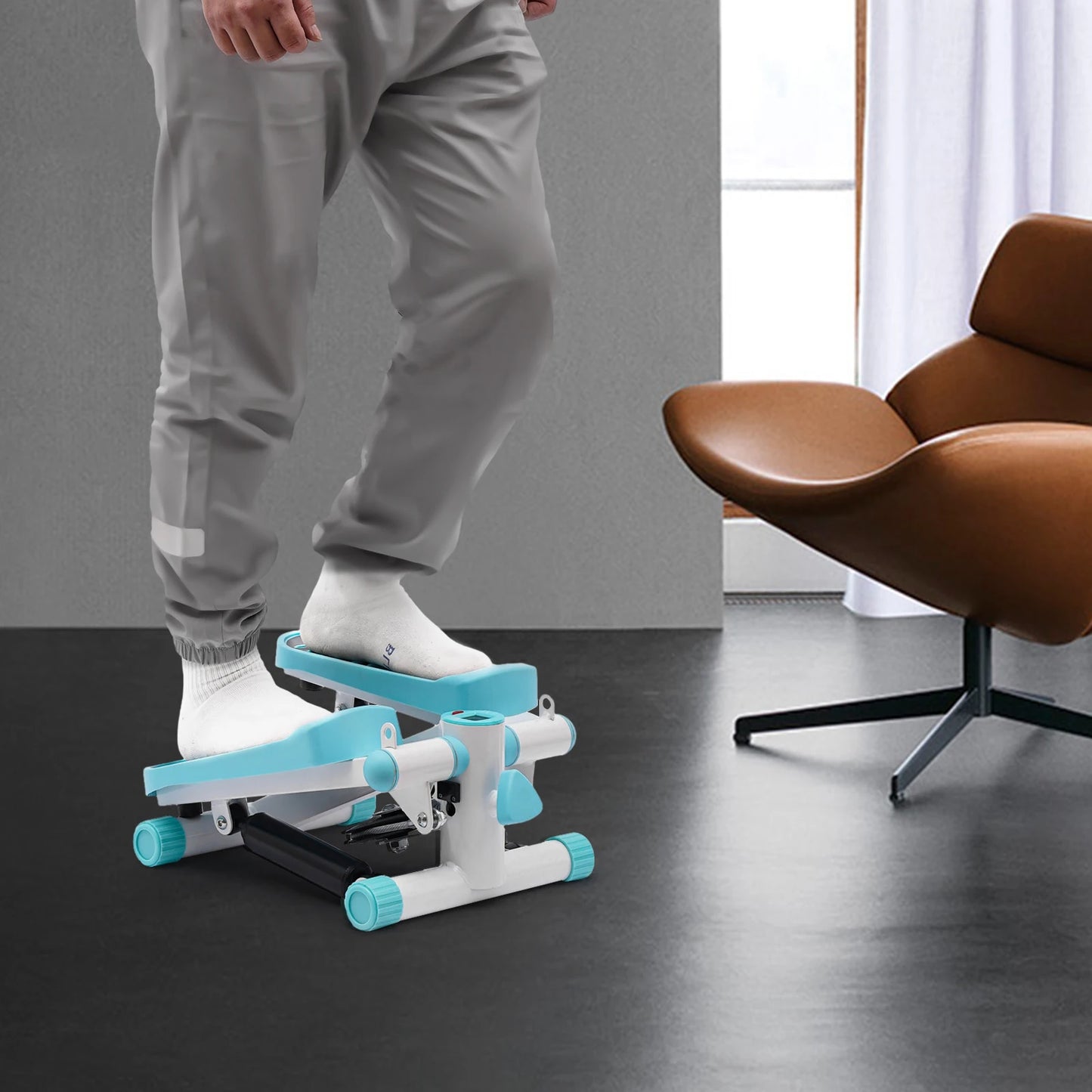 Portable Fitness Stepper Machine For Home Office Gym Workouts