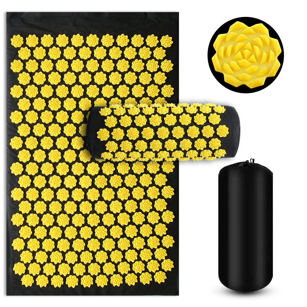 Marfly Pranamat Eco Lotus Spike Mat Acupressure Massage Cushion