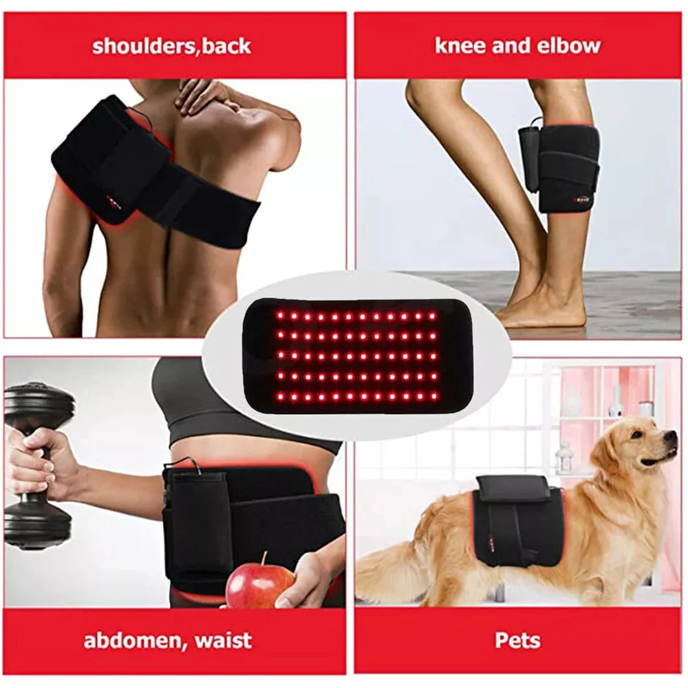 NONEDesign Infrared LED Light Therapy Device for Face and Body