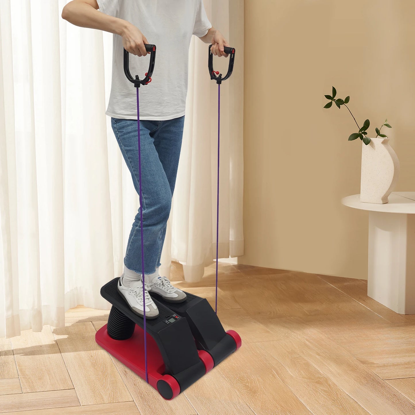 Twist Stepper Portable Step Machine With LCD Display 150kg Load
