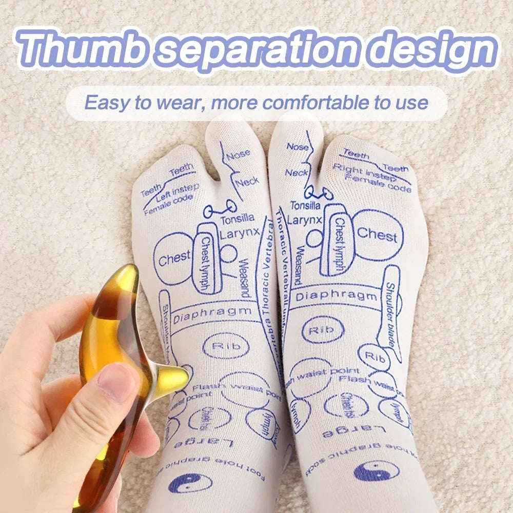 Acupressure Foot Socks For Massage Reflexology And Physiotherapy