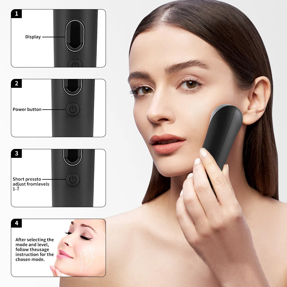 UBilli Age-R Booster Facial Massager LED Photon Therapy Anti Aging