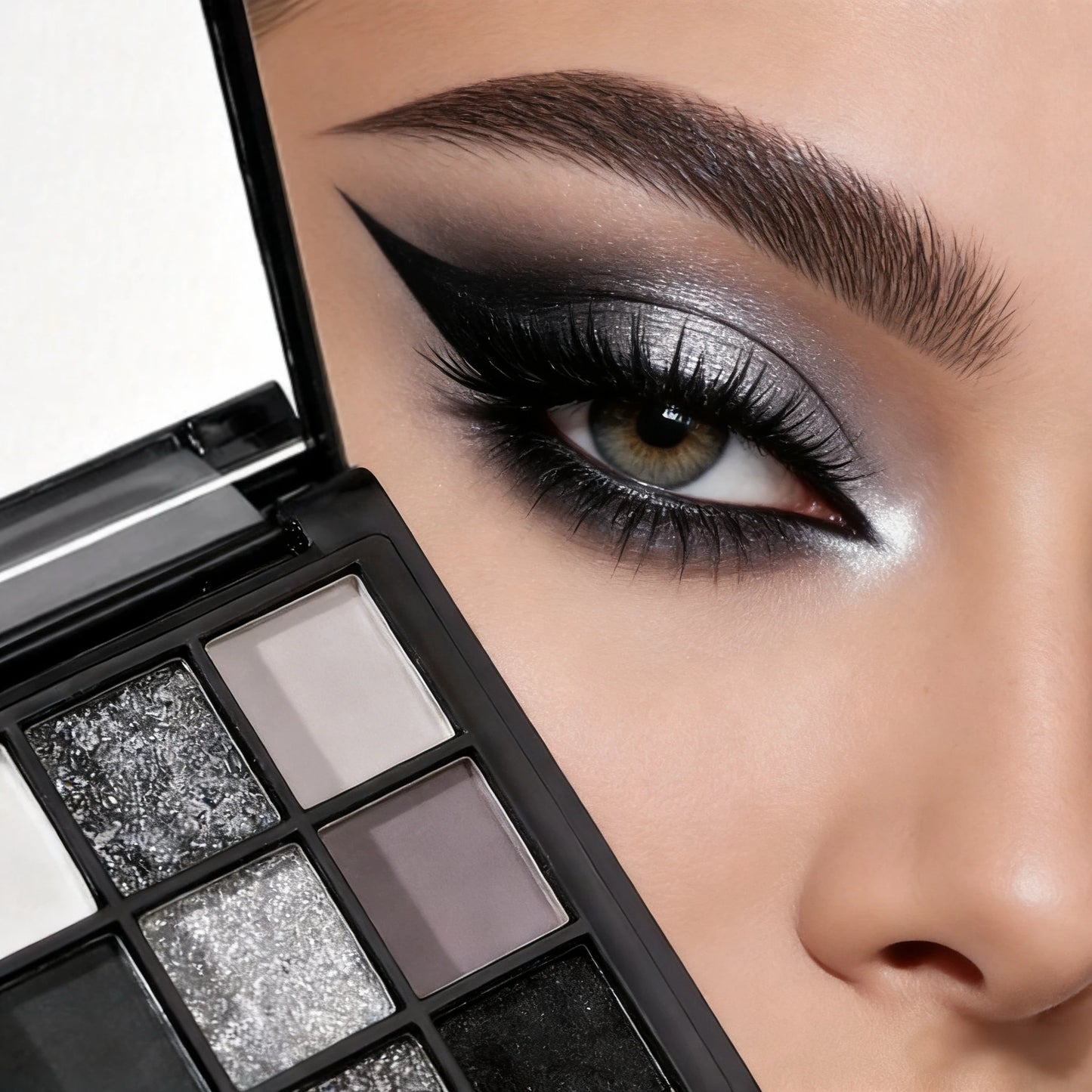 Smoky Eyeshadow Palette Long Lasting Waterproof Easy To Apply