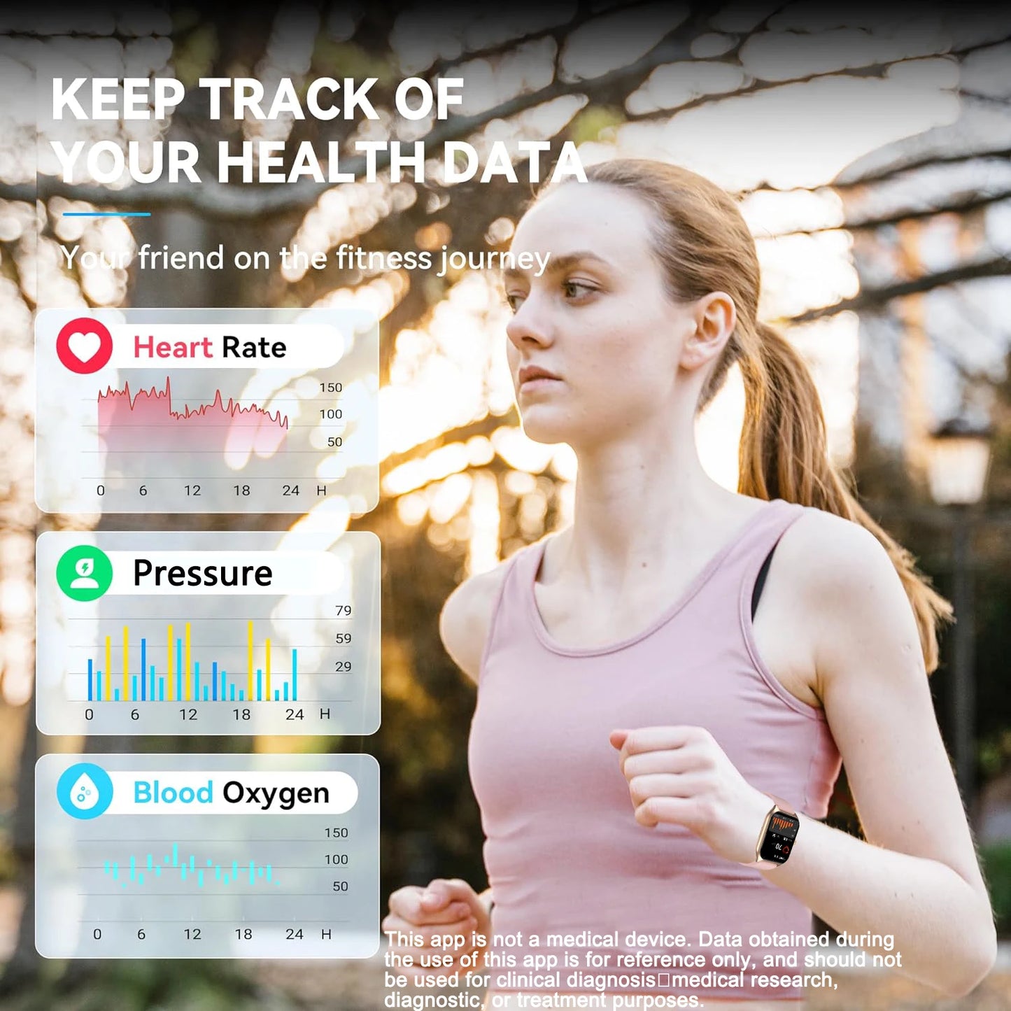 LIVLOVCP AI Voice Assistant Smart Watch For Men And Women