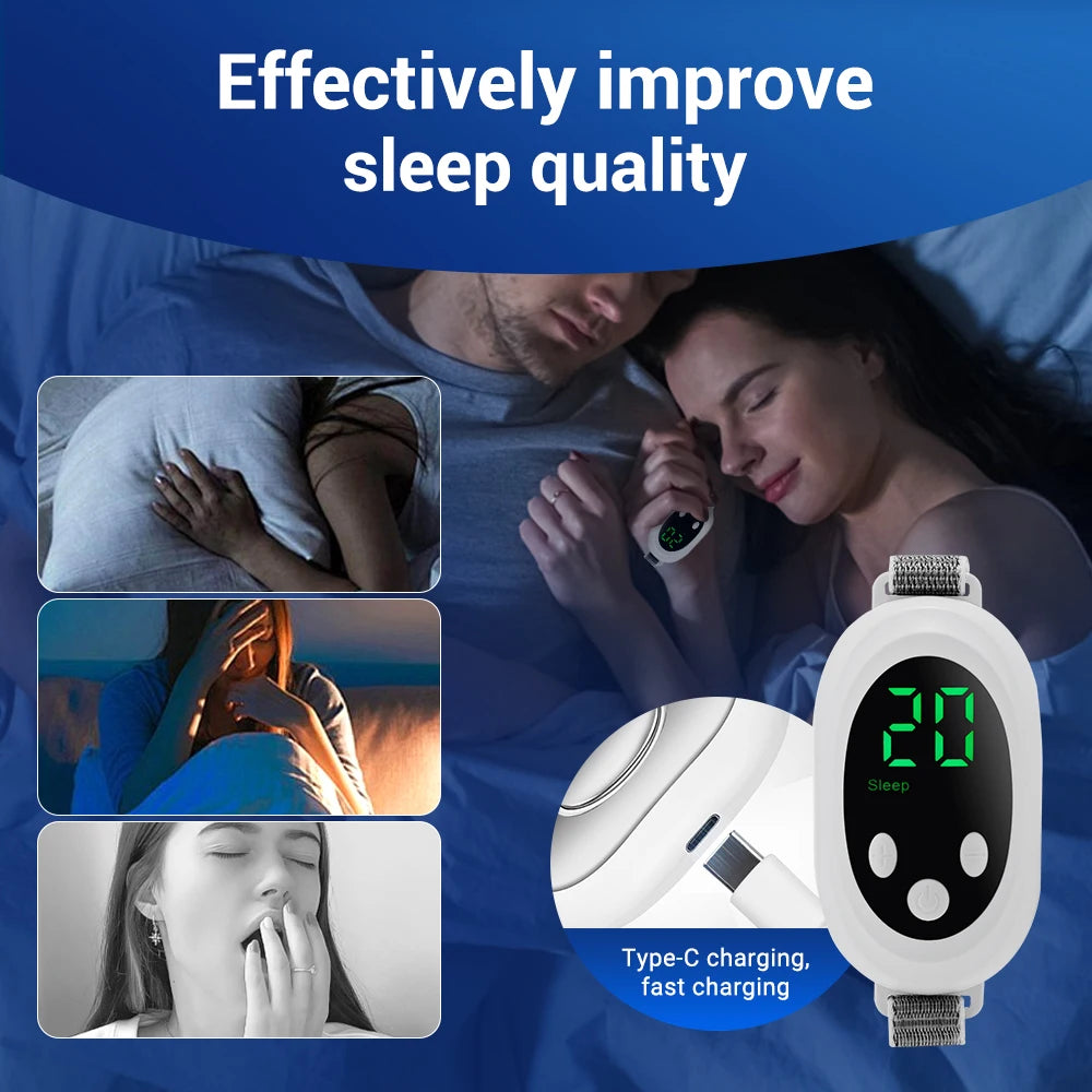 PastSky Handheld Micro Current Sleep Instrument For Anxiety Insomnia Relief