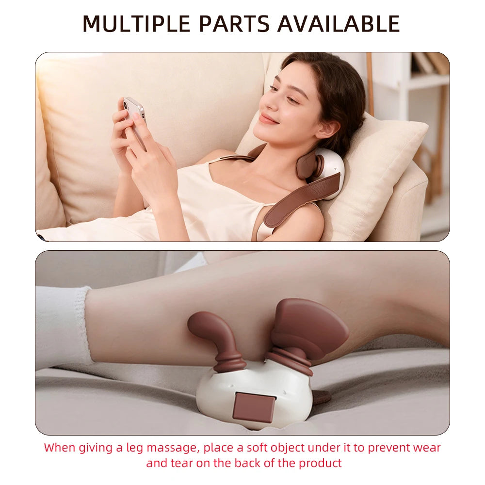 Foreverlily Bionic Pressure Neck Massager With Back And Shoulders