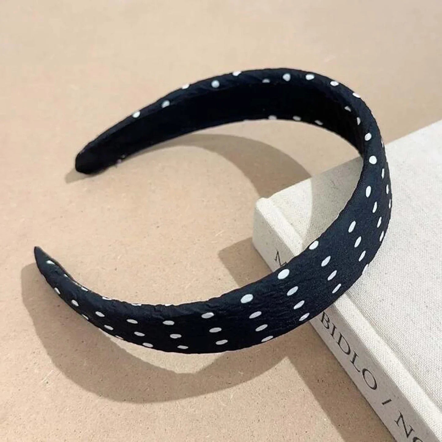 Proly New Fashion Headband For Women Dot Pattern Hairband Summer