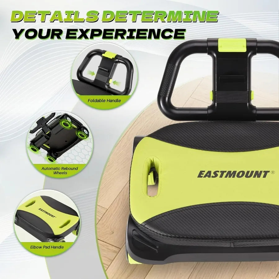 Ab Roller Wheel With Elbow Support For Core Workout