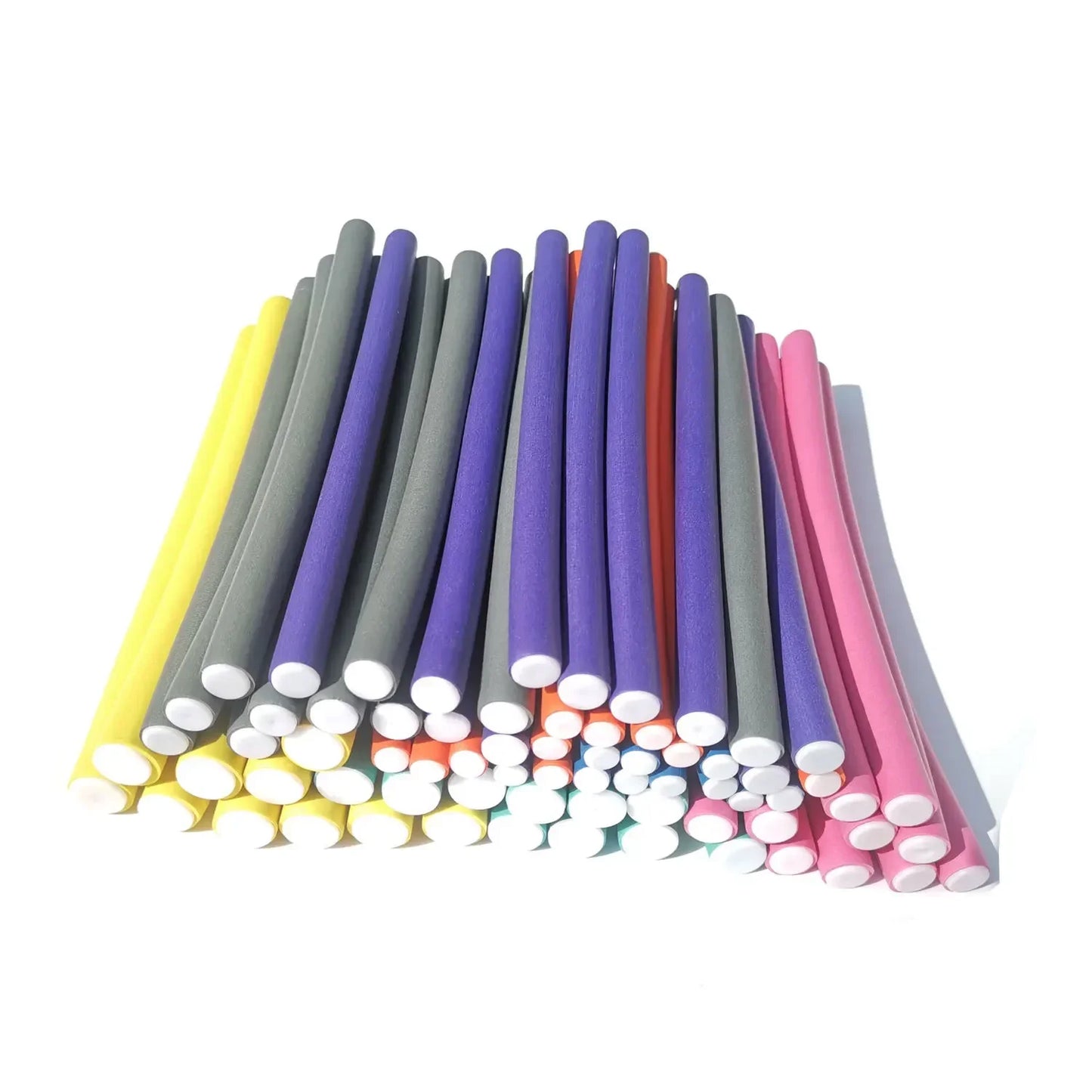 Soft Foam Flexi Rollers 10Pcs Heatless Bendy Hair Curlers