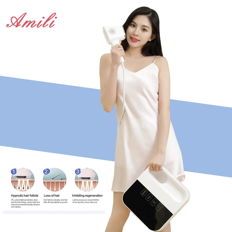 Amilibeauty IPL Hair Removal Device For Home Use With Cooling