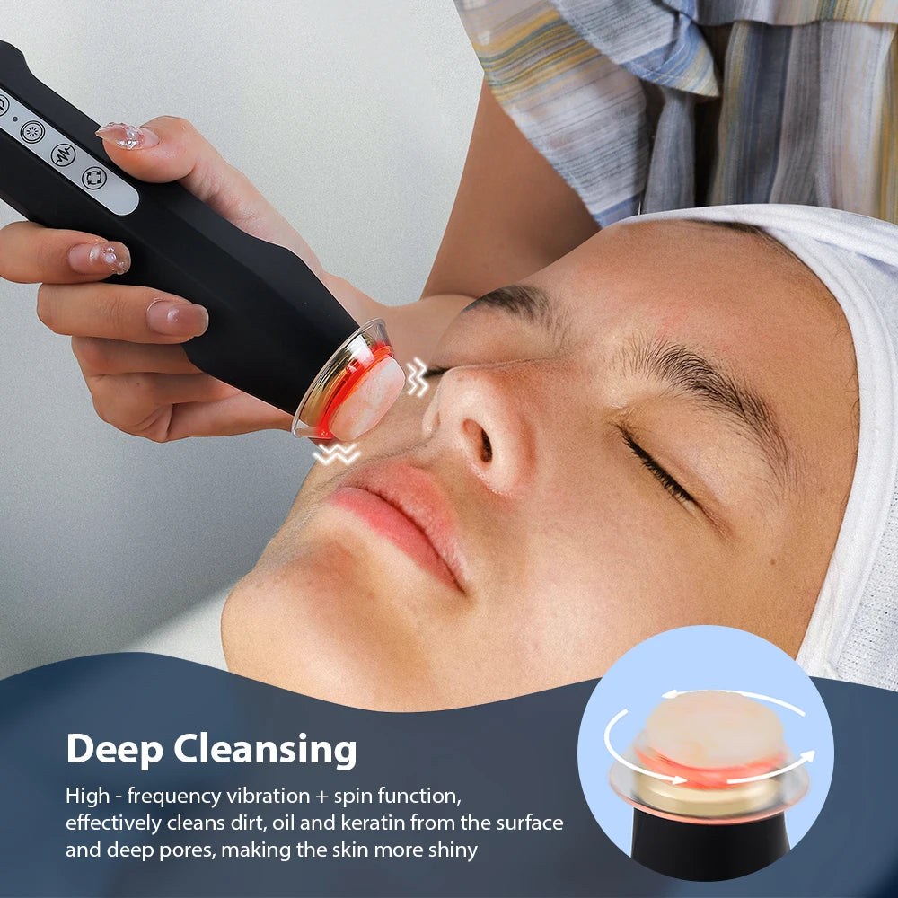 Foreverlily CO2 Bubble Facial Machine Portable Oxygen Spa Device
