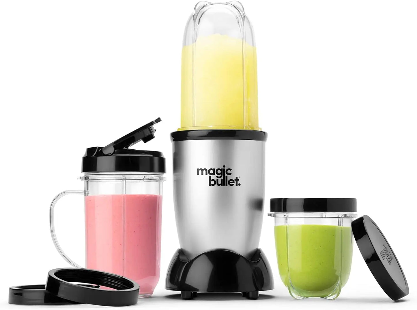 Magic Bullet Blender 11 Piece Set Lightweight Compact Kitchen Appliance