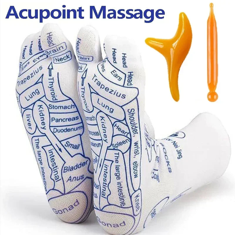 Acupressure Foot Socks For Massage Reflexology And Physiotherapy