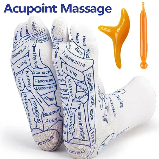 Acupressure Foot Socks For Massage Reflexology And Physiotherapy