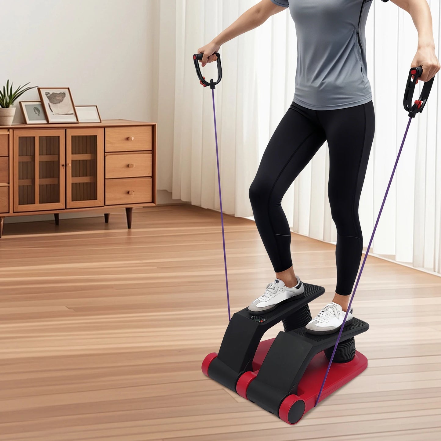 Twist Stepper Portable Step Machine With LCD Display 150kg Load