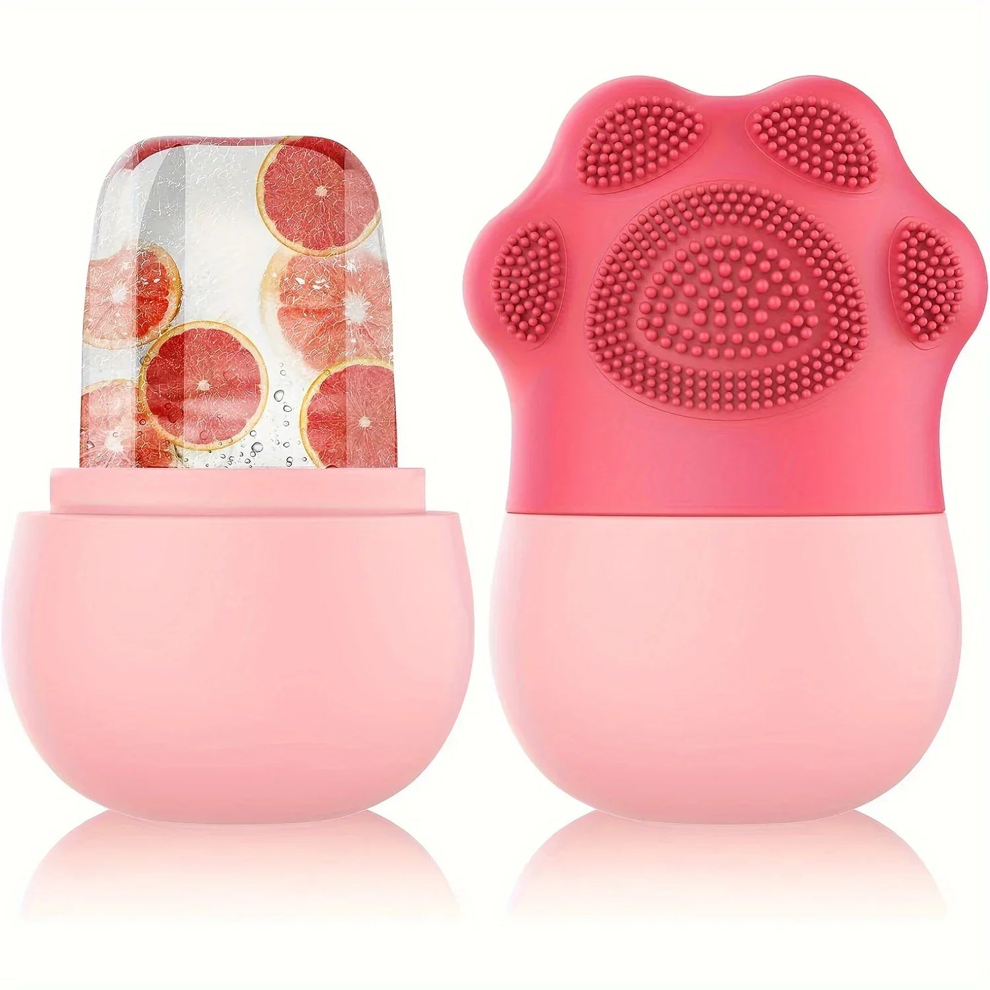 XMSJ Silicone Ice Facial Roller for Face Lifting and Massager