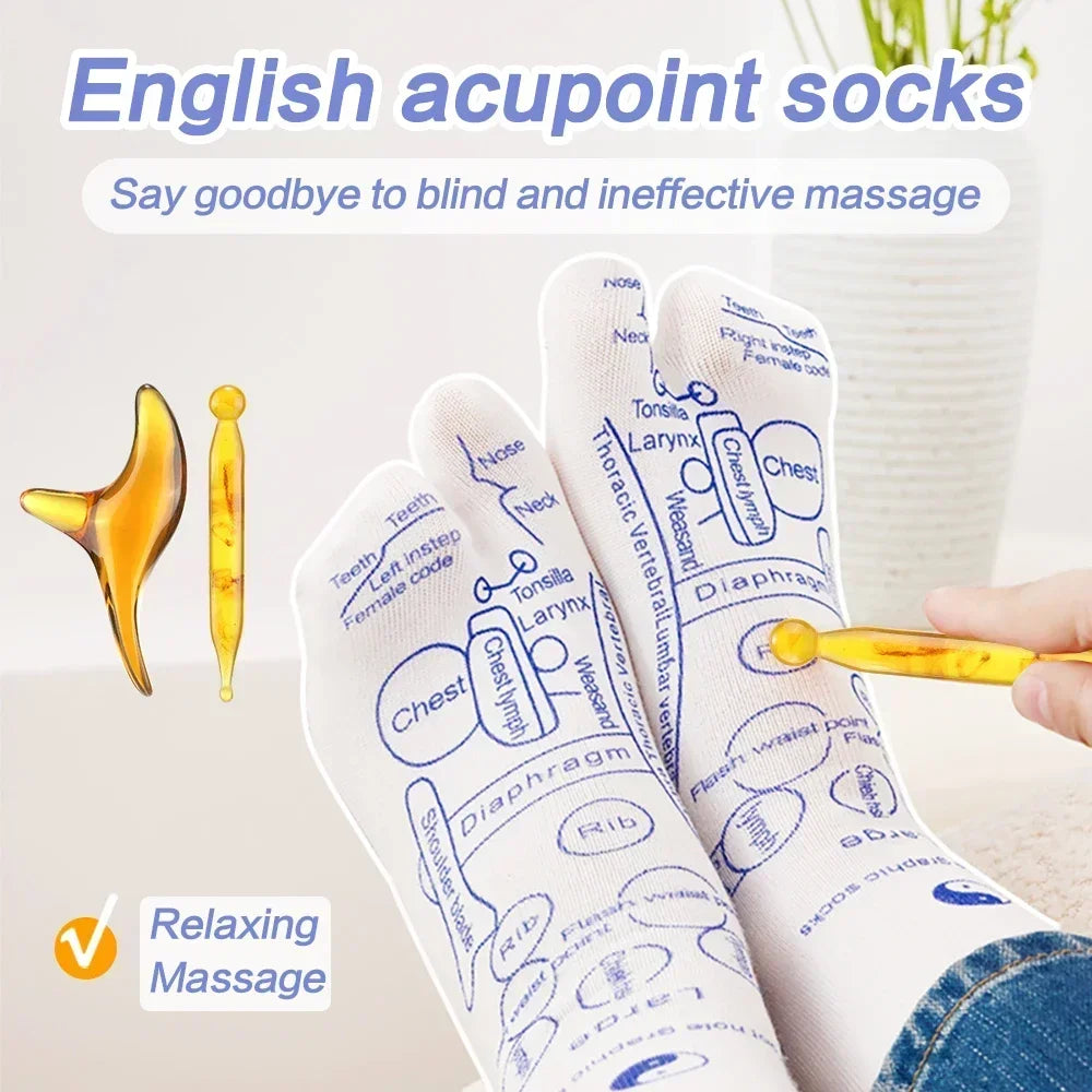Acupressure Foot Socks For Massage Reflexology And Physiotherapy
