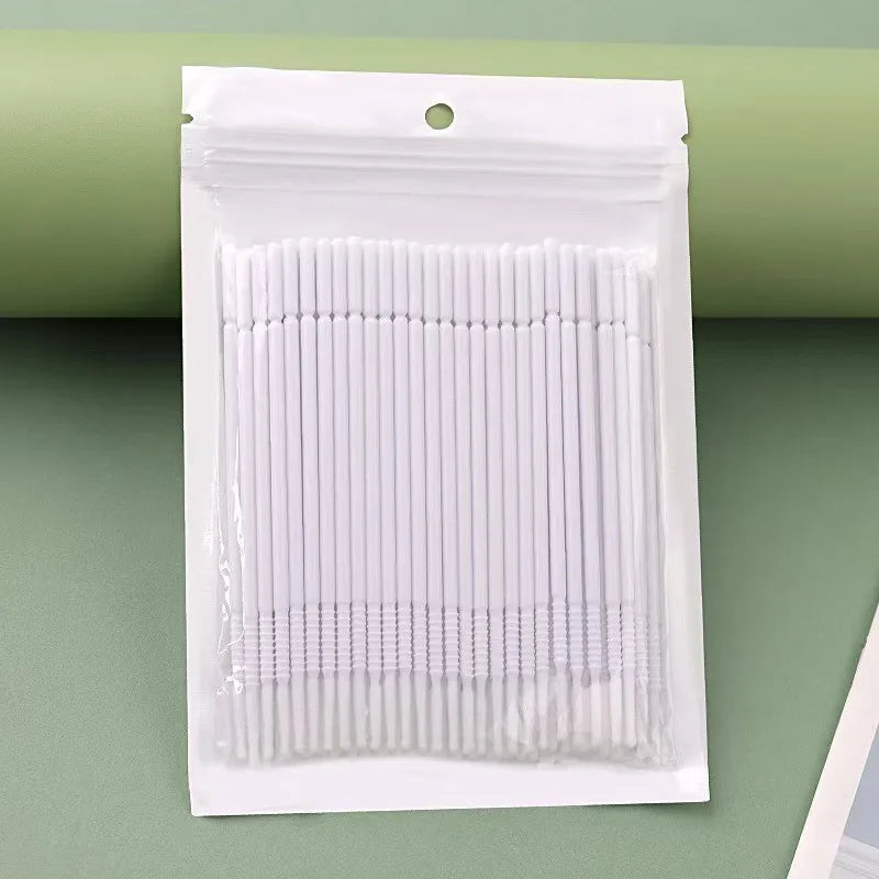 Disposable Spiral Mascara Brushes Microbrush Applicators Lash Extensions