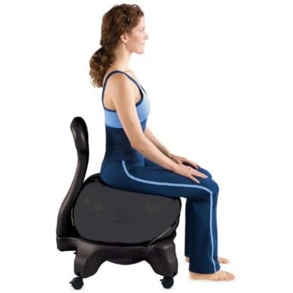 Gaiam Classic Balance Ball Chair With Stability Ball And Pump