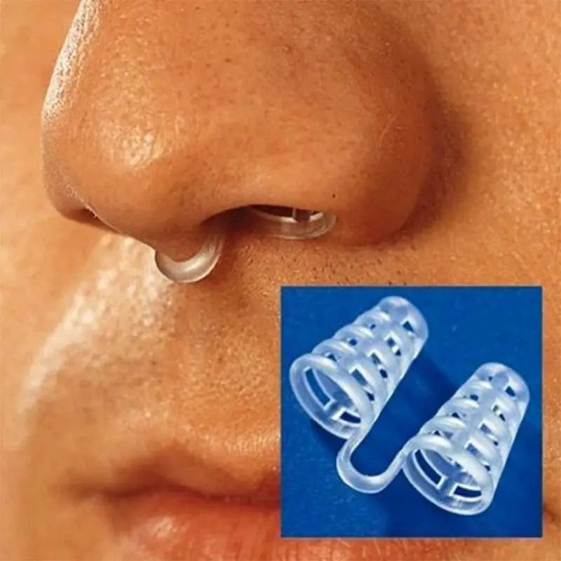 Reusable Anti Snore Nasal Dilator Stop Snoring Cone Breathe Easy Nose Congestion