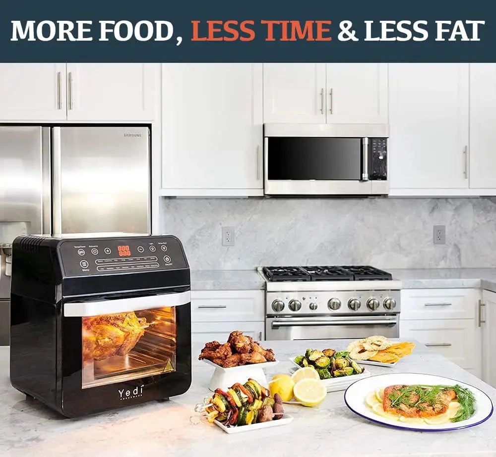 All-In-One 18-In-1 Air Fryer Oven With Rotisserie Dehydrator