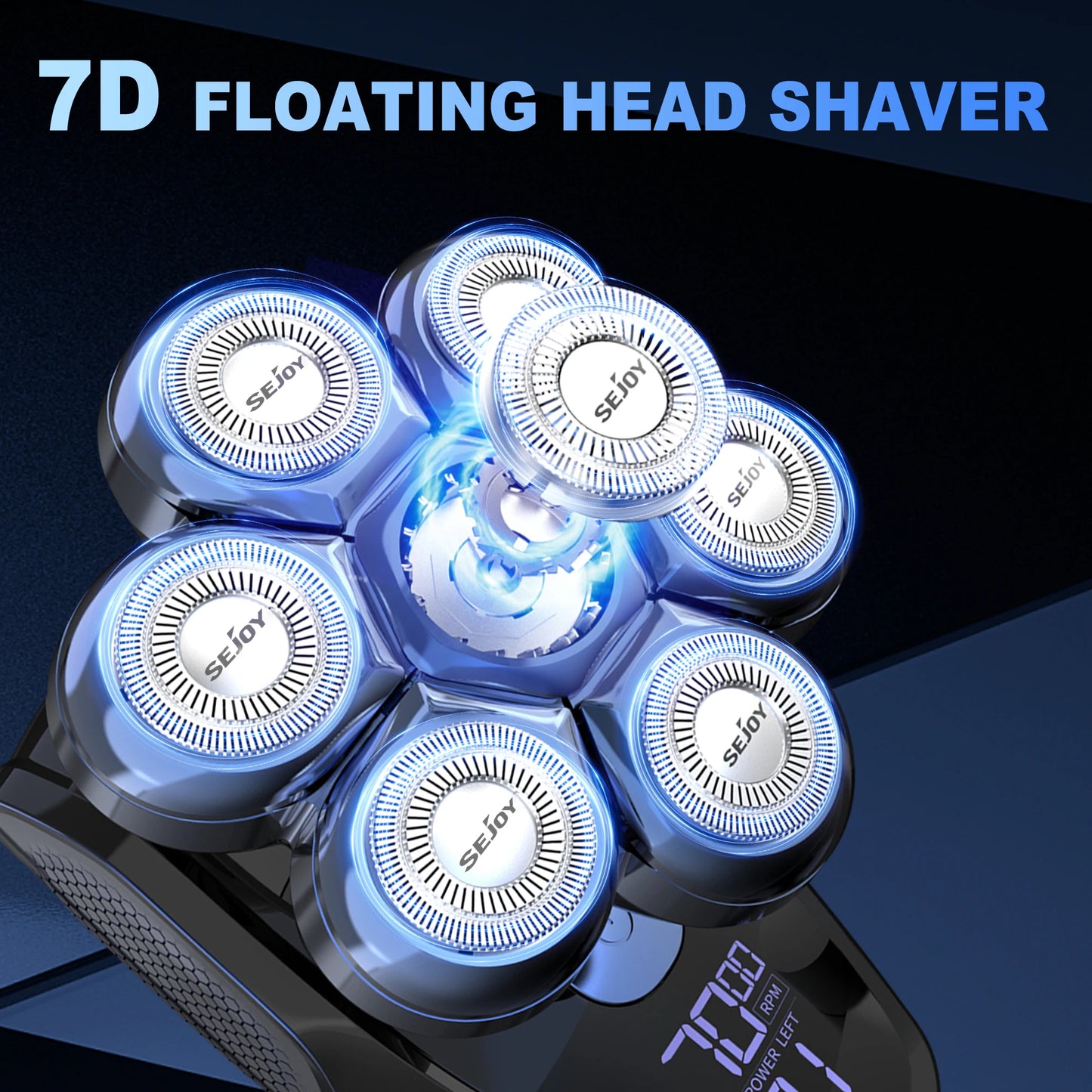 Sejoy 6 In 1 7D Shaver Electric Razor Grooming Kit