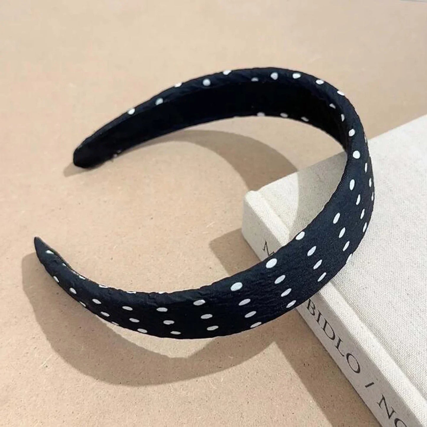 Proly New Fashion Headband For Women Dot Pattern Hairband Summer