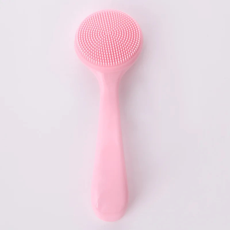 Soft Silicone Facial Cleansing Brush For Makeup Removal And Pore Care