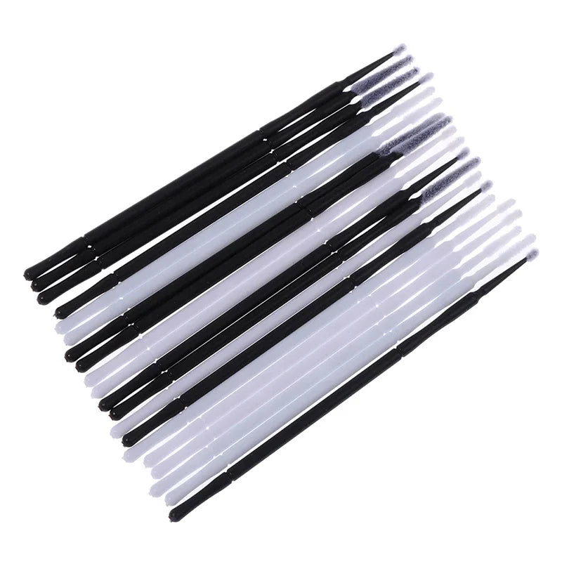 Disposable Micro Brush Applicators For Eyelash Extensions 100 Pcs