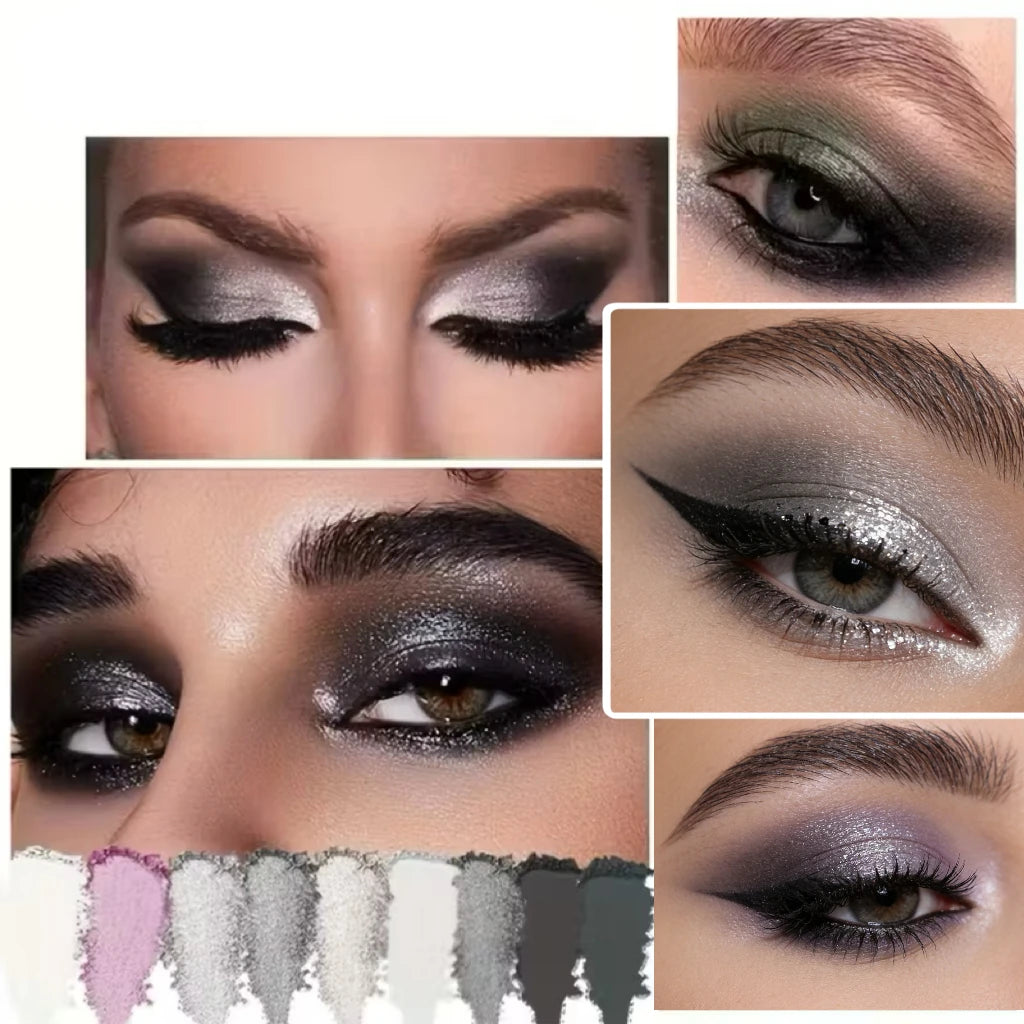 Smoky Eyeshadow Palette Long Lasting Waterproof Easy To Apply