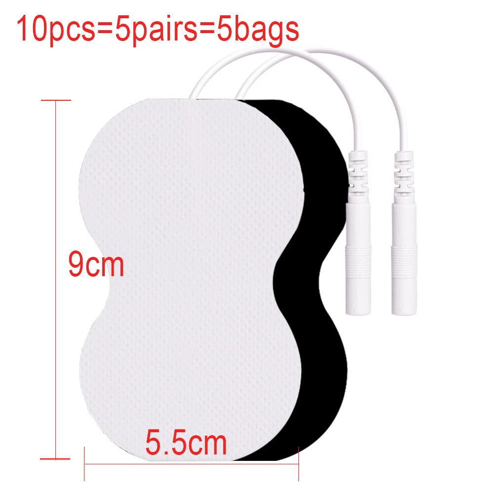 SANPKON Tens Muscle EMS Electrodes Patches for Body Therapy