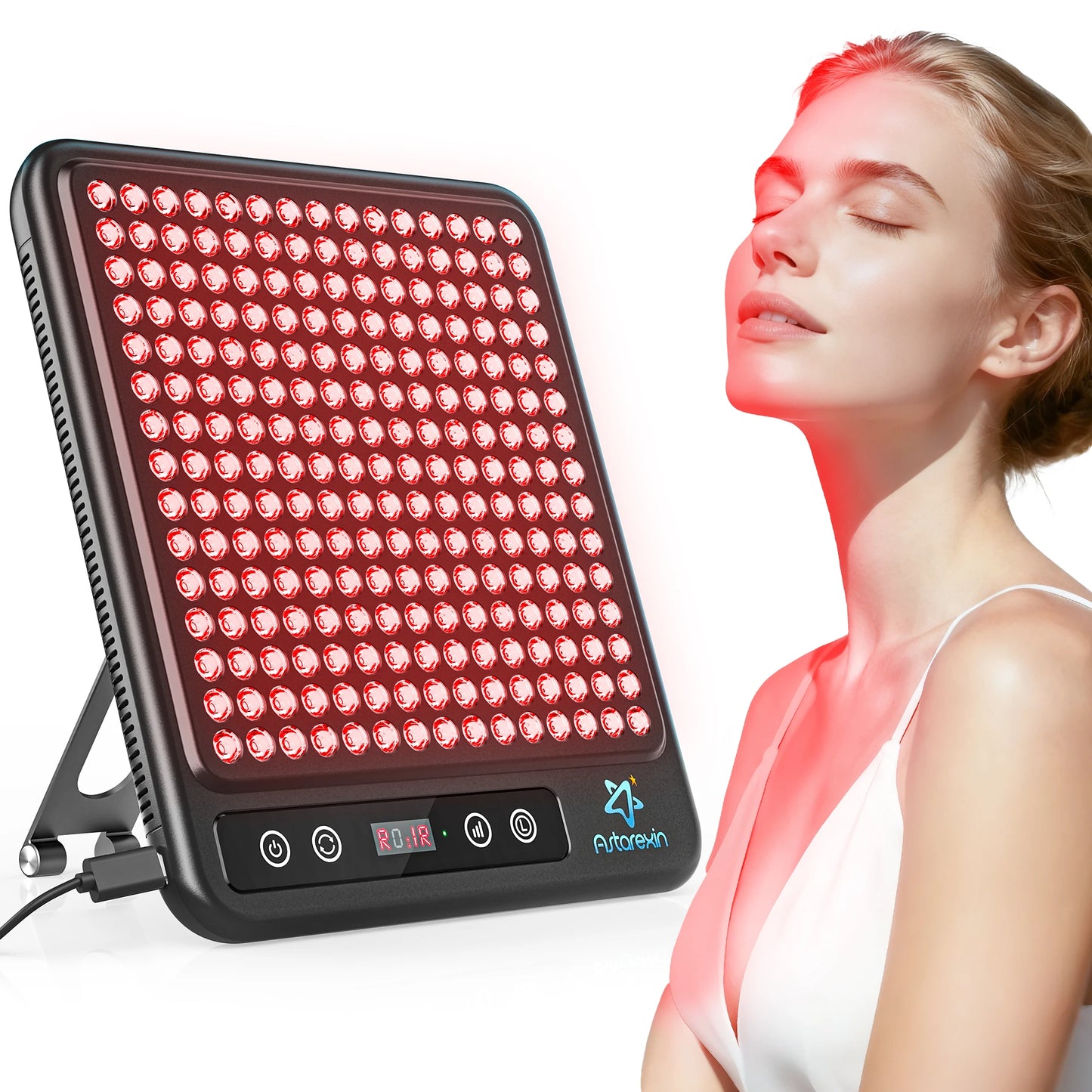 Astarexin Red Light Therapy Panel With 660nm 850nm LED For Anti Aging Skin Care