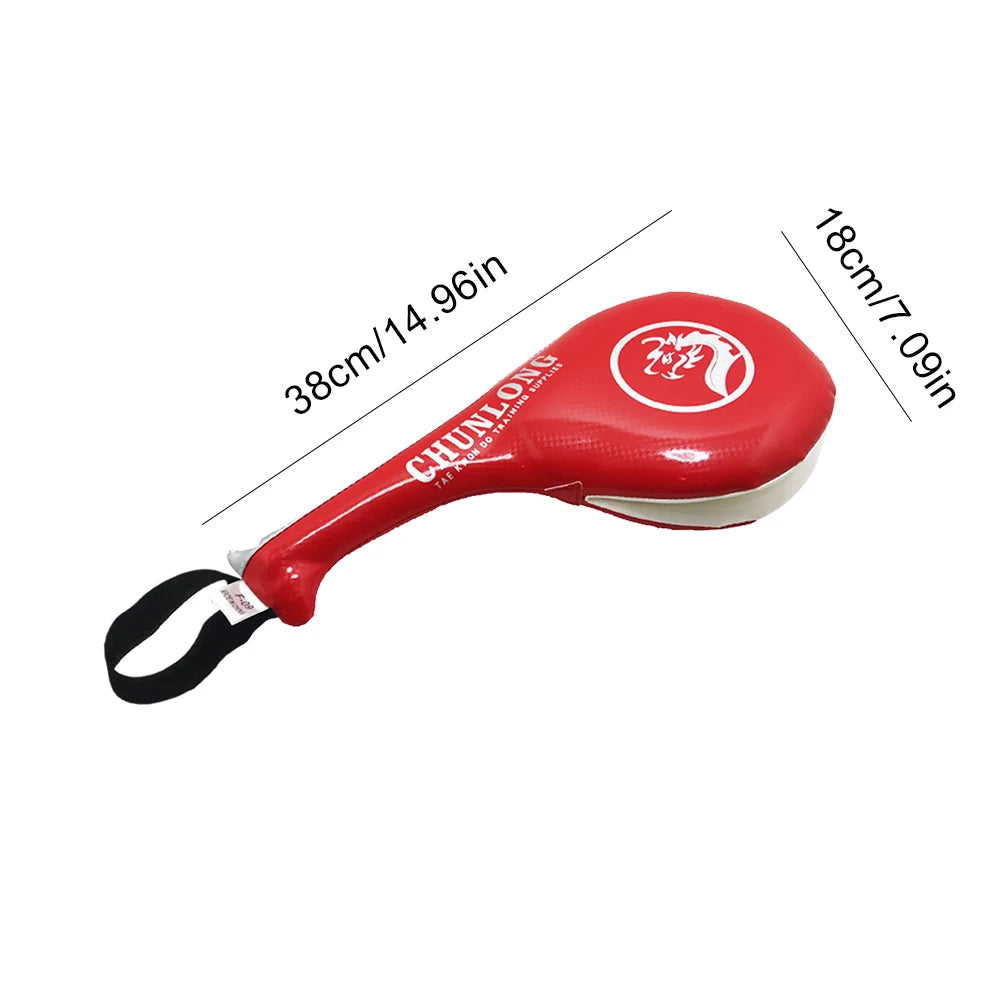 PU Leather Curved Boxing Hand Target For Martial Arts Training
